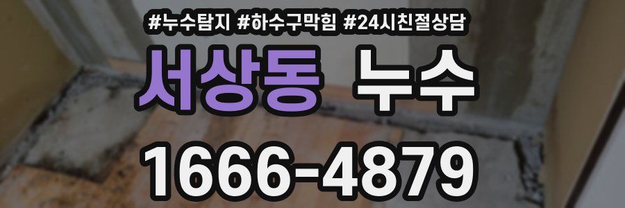 서상동 누수