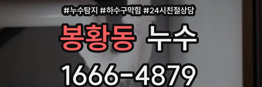 봉황동 누수