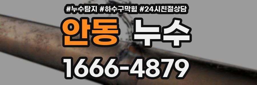 안동 누수
