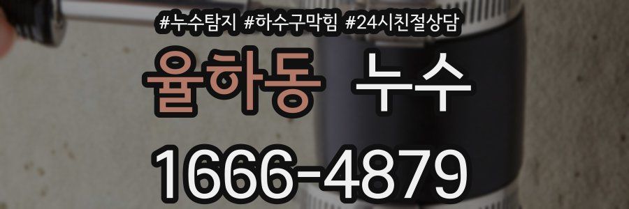 율하동 누수