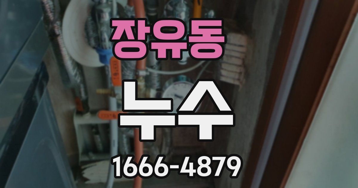 장유동 누수