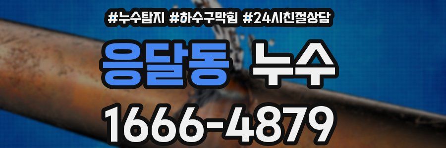 응달동 누수