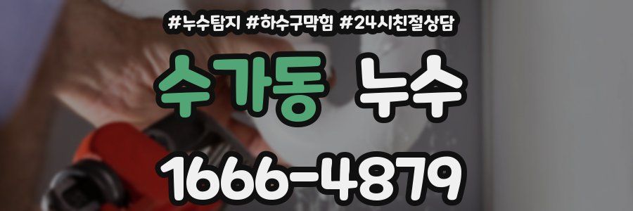 수가동 누수