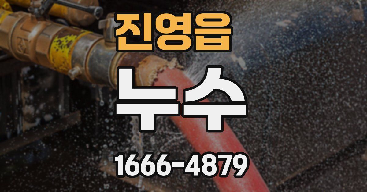 진영읍 누수