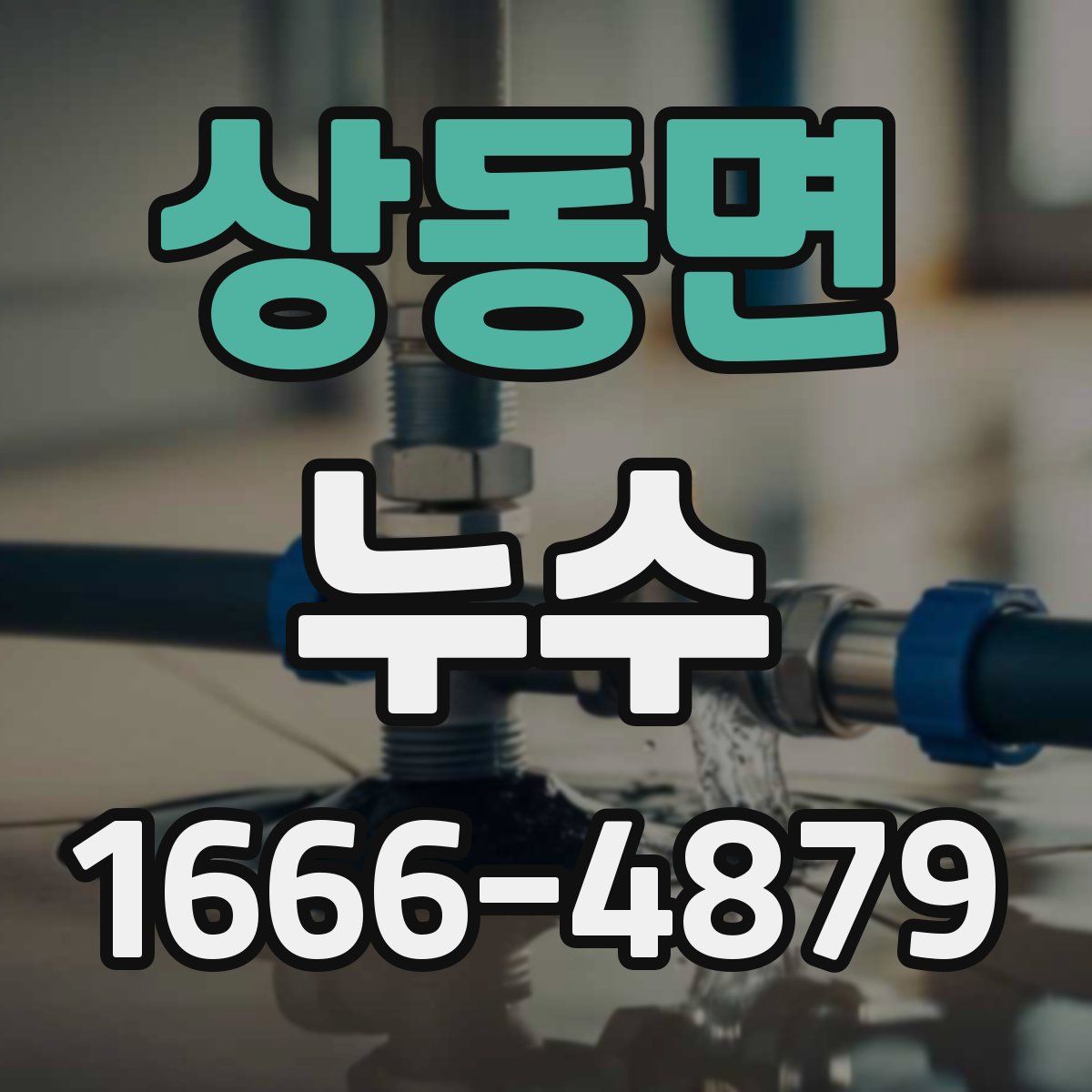 상동면 누수