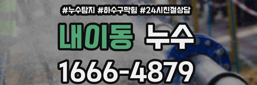 내이동 누수