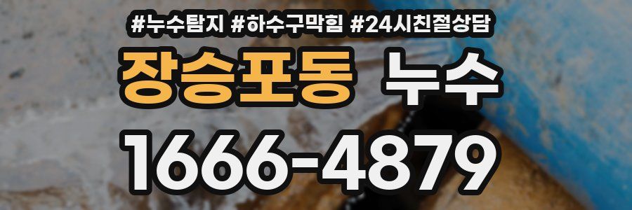 장승포동 누수
