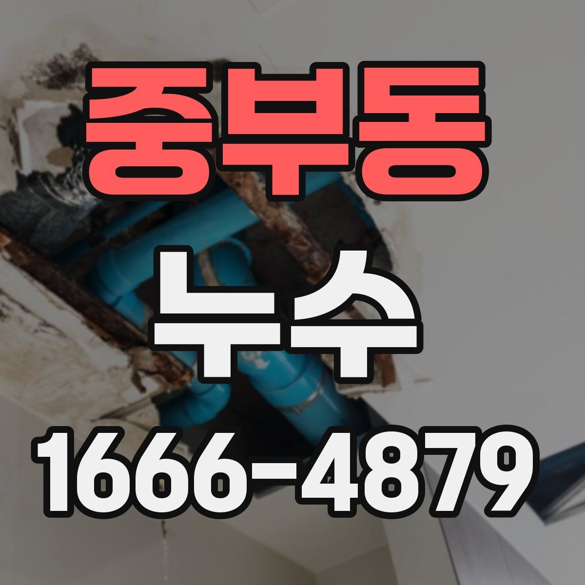 중부동 누수
