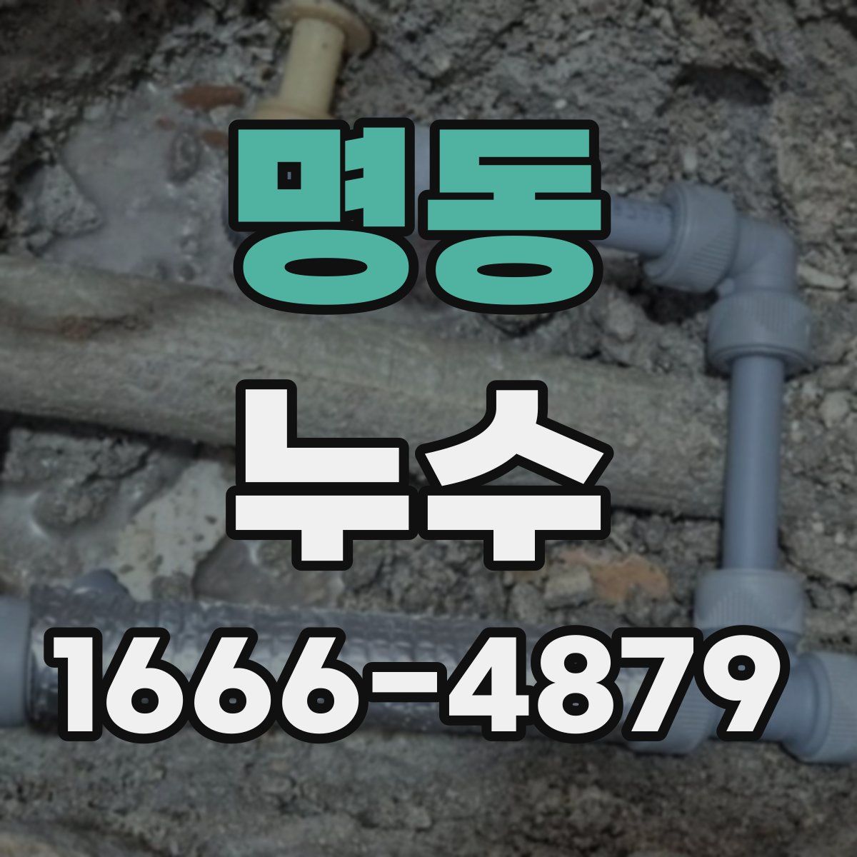명동 누수