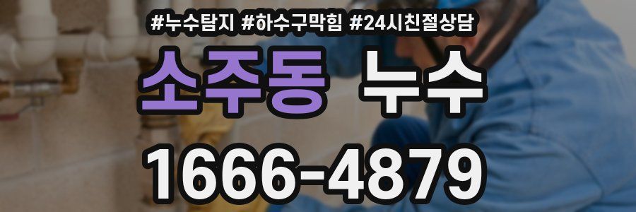 소주동 누수
