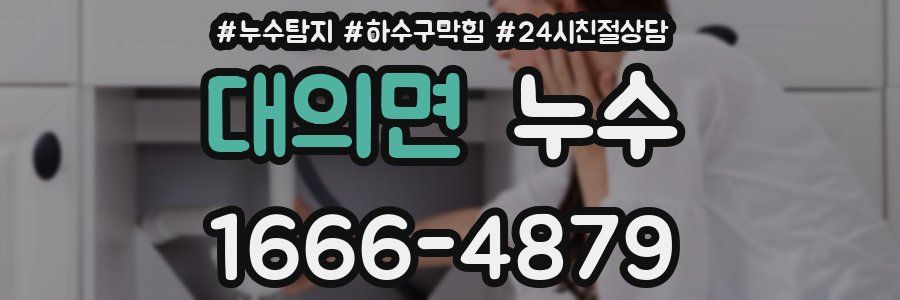 대의면 누수
