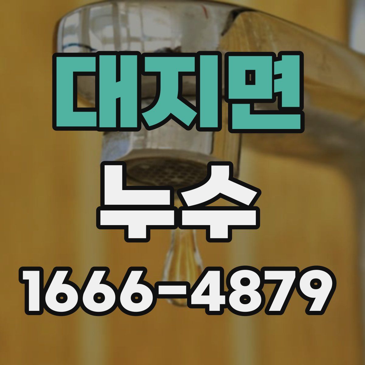 대지면 누수