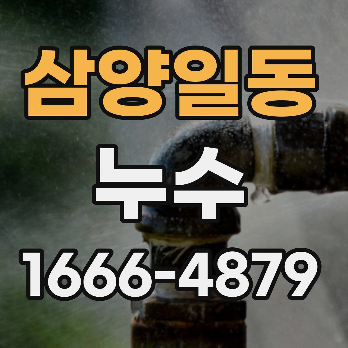 삼양일동 누수