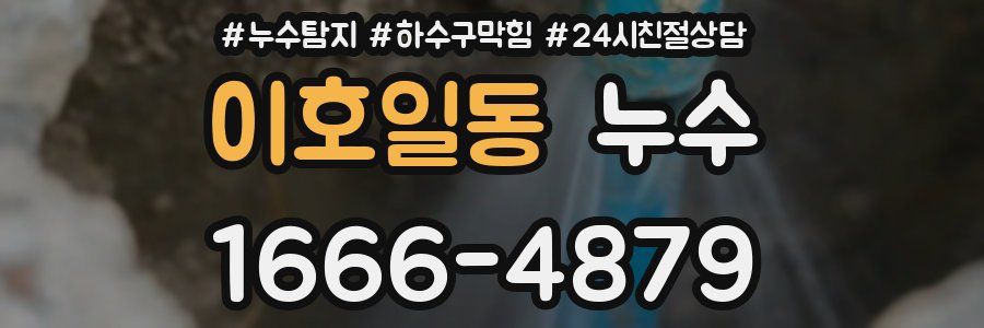 이호일동 누수