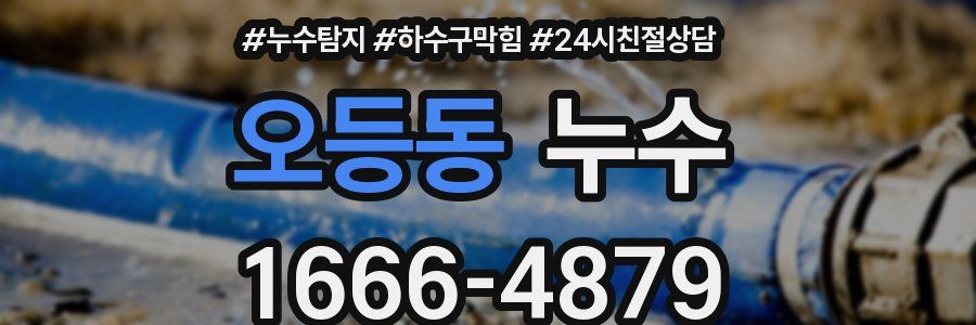 오등동 누수