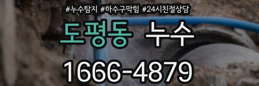 도평동 누수