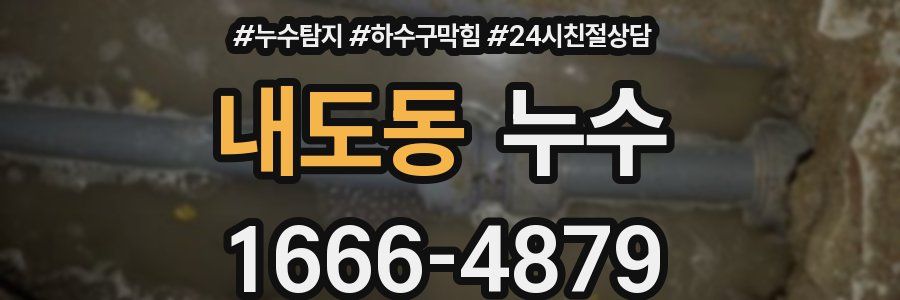 내도동 누수