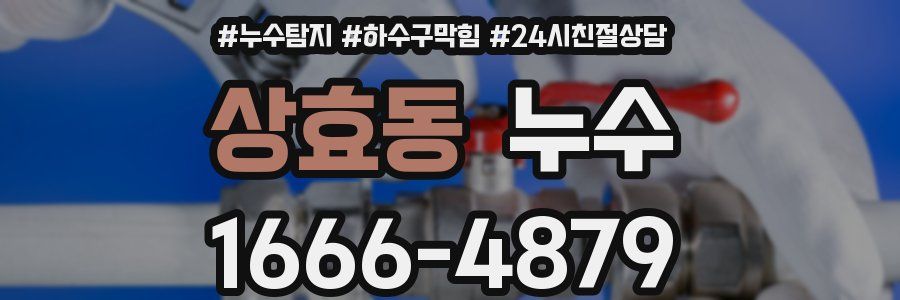 상효동 누수