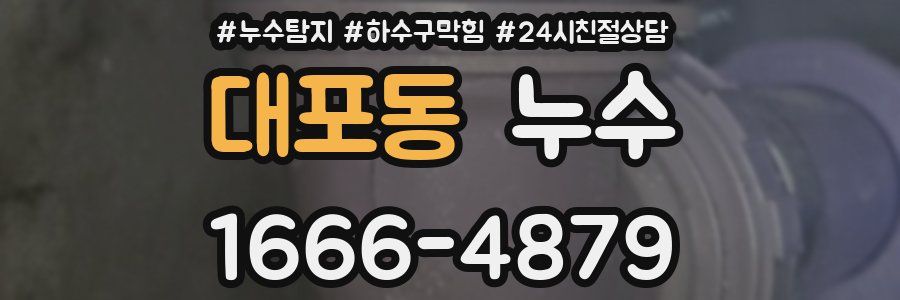 대포동 누수