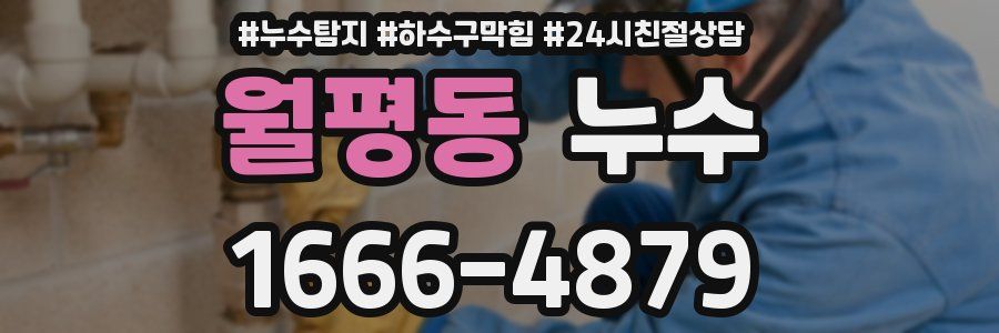 월평동 누수