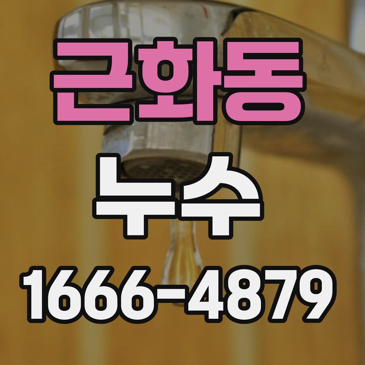 근화동 누수
