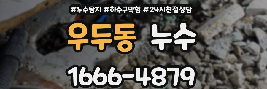 우두동 누수