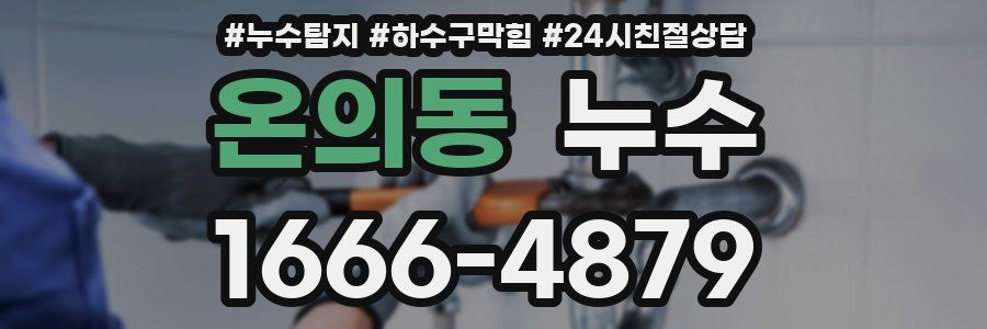 온의동 누수