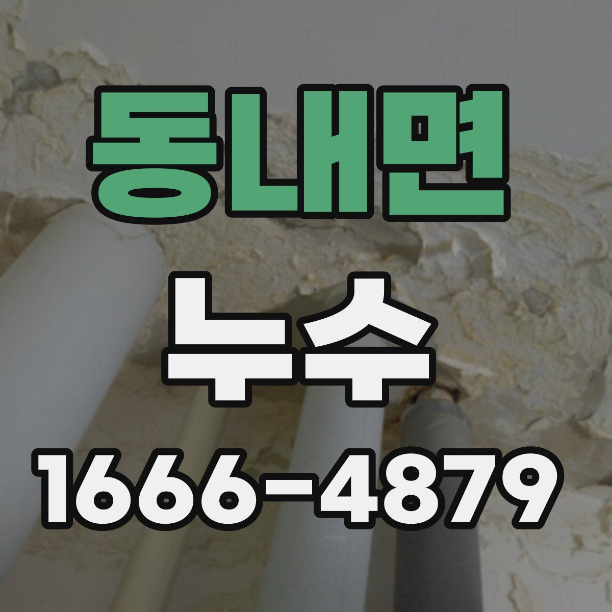 동내면 누수