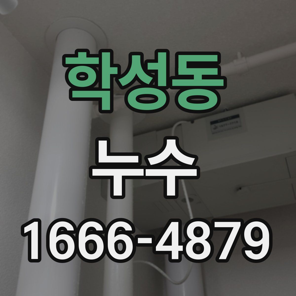 학성동 누수