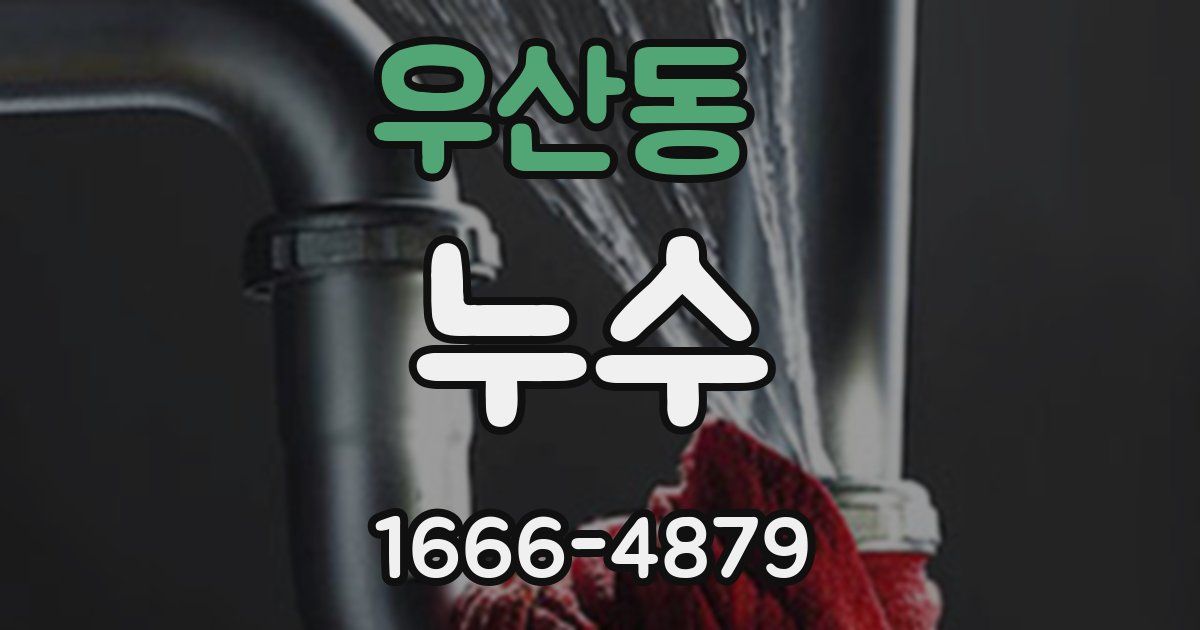 우산동 누수