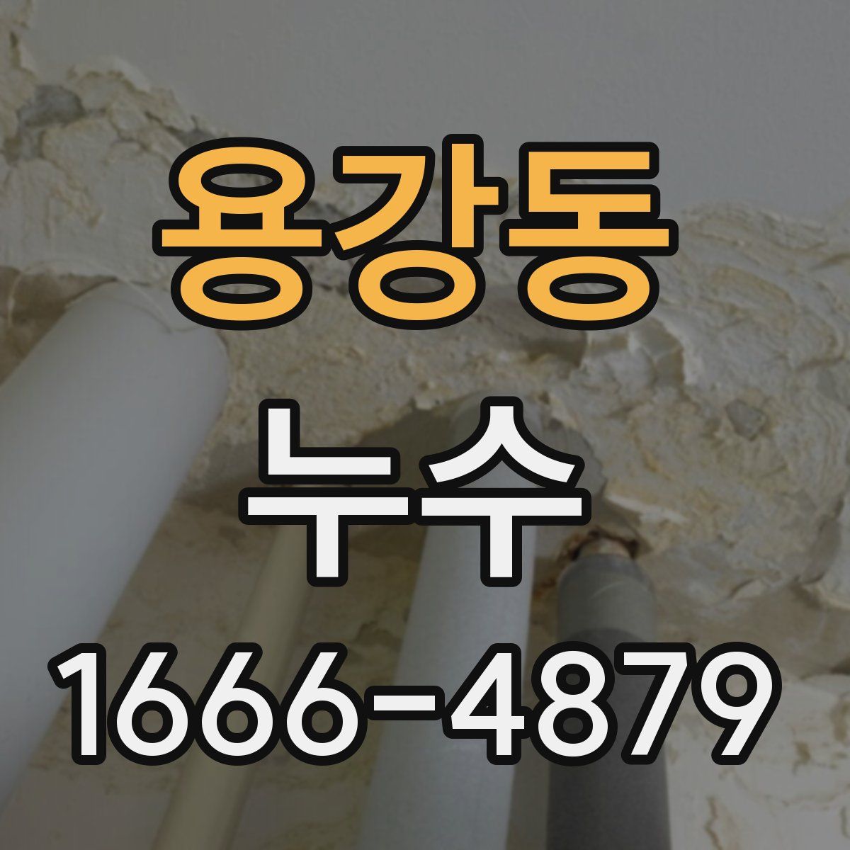 용강동 누수