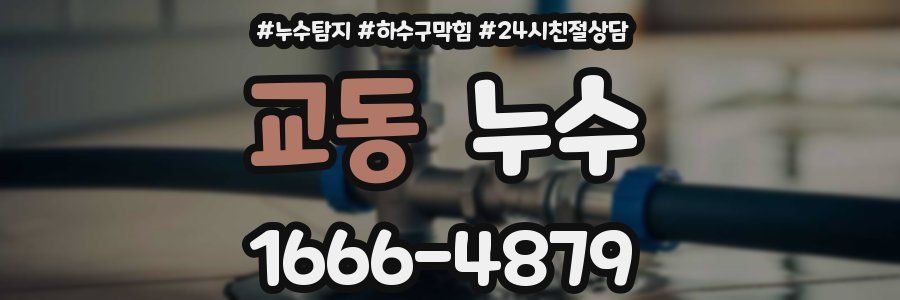 교동 누수
