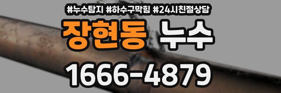 장현동 누수