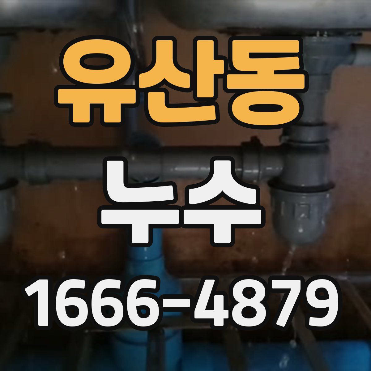 유산동 누수