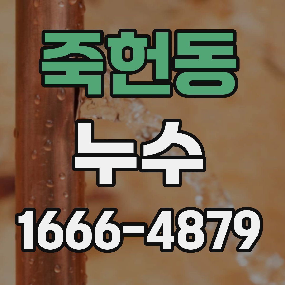 죽헌동 누수