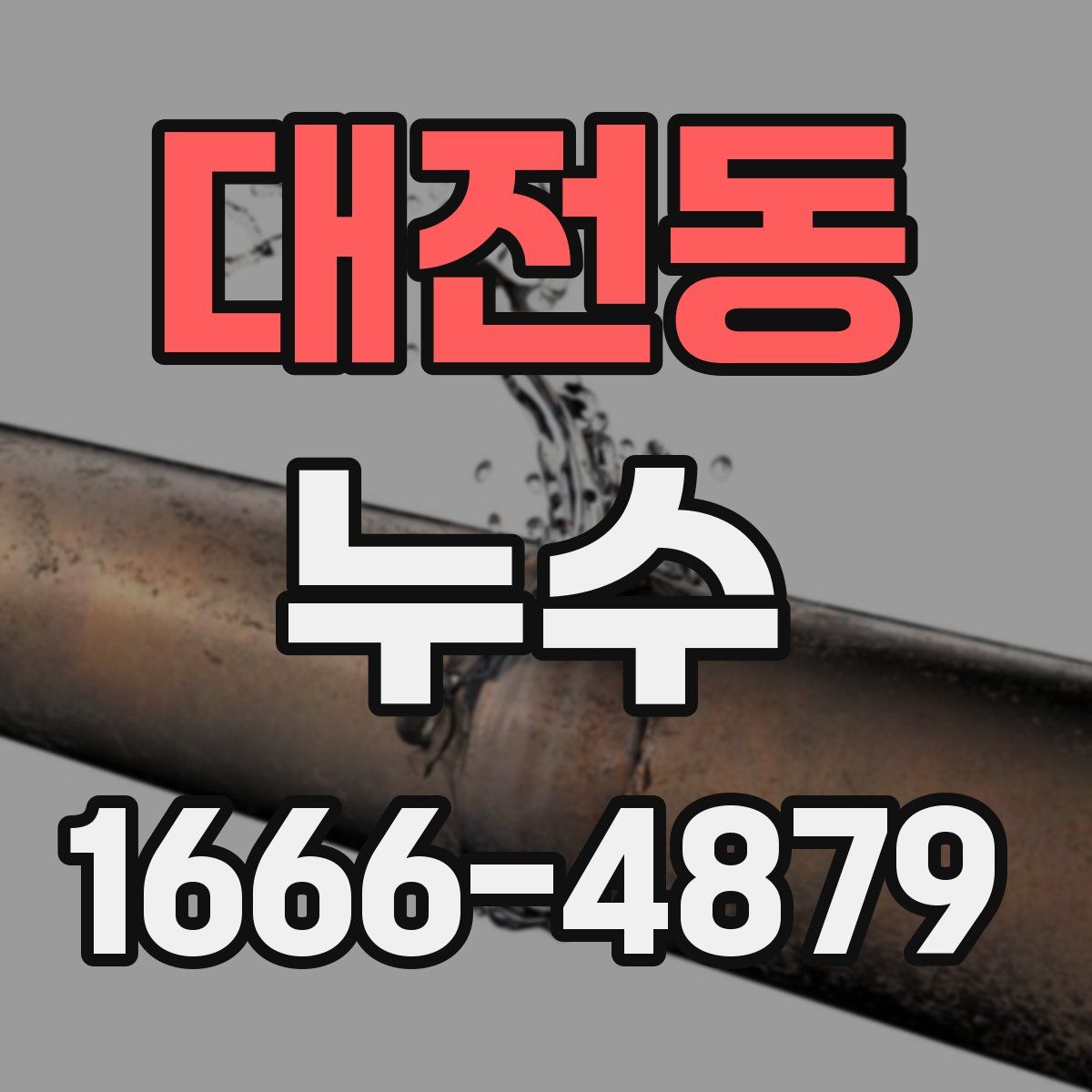 대전동 누수