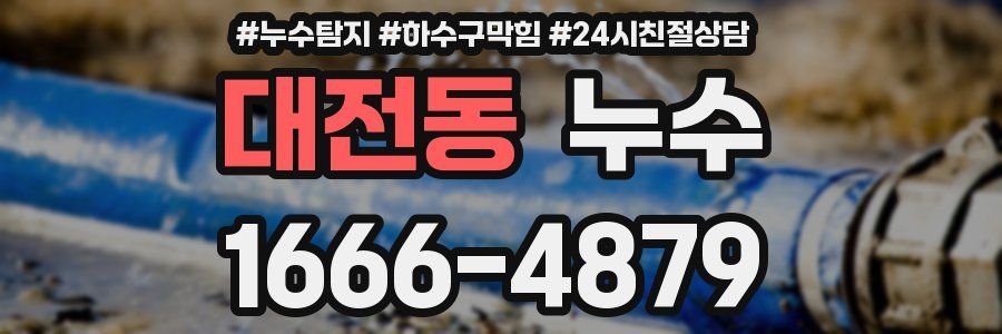 대전동 누수