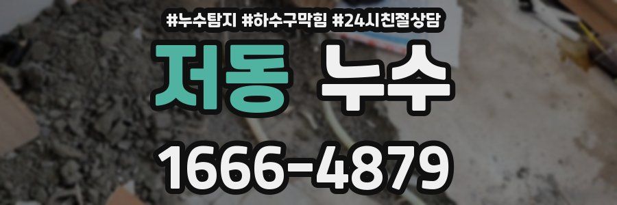 저동 누수