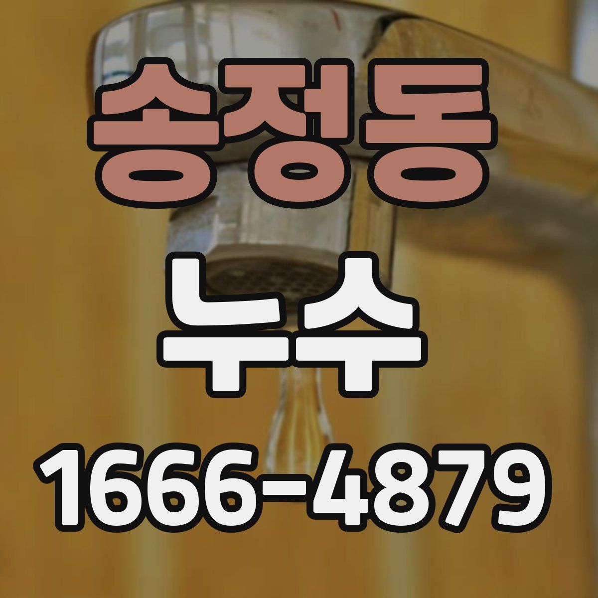 송정동 누수