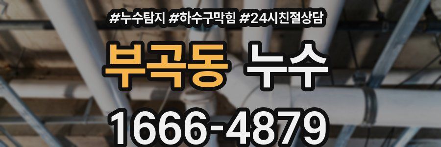 부곡동 누수