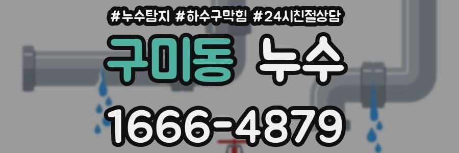 구미동 누수