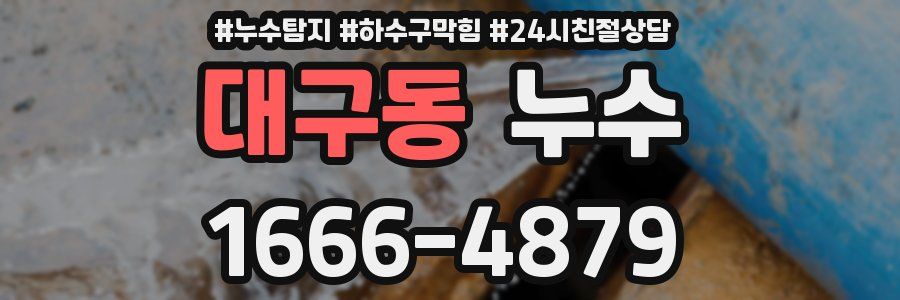 대구동 누수