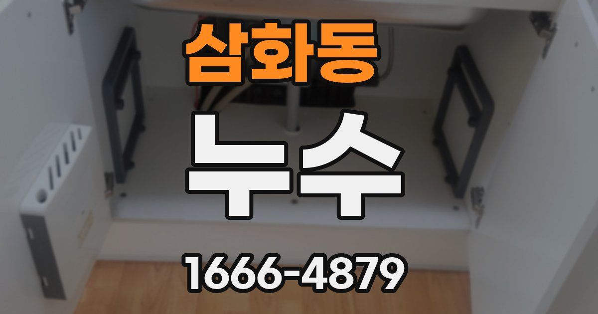 삼화동 누수