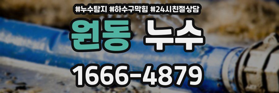 원동 누수
