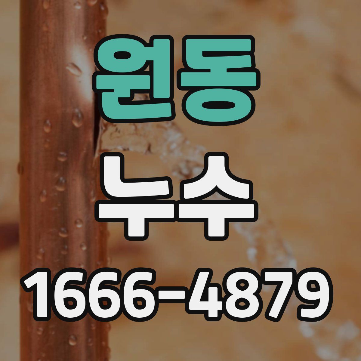 원동 누수