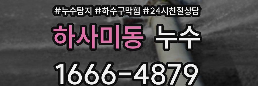 하사미동 누수
