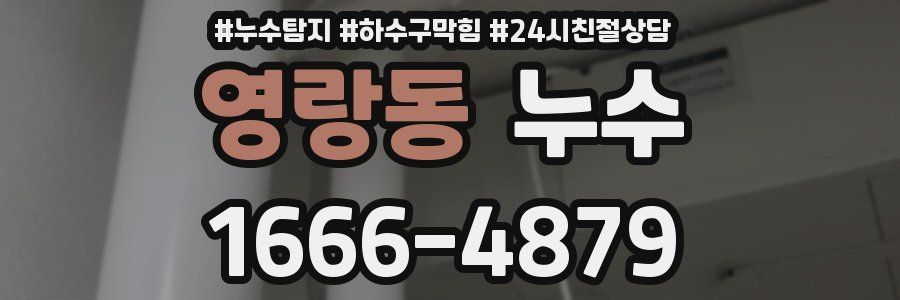 영랑동 누수