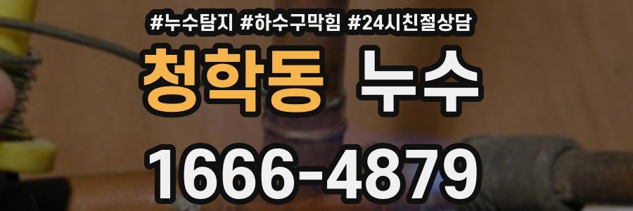 청학동 누수