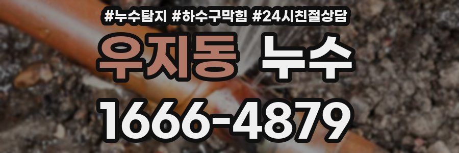 우지동 누수
