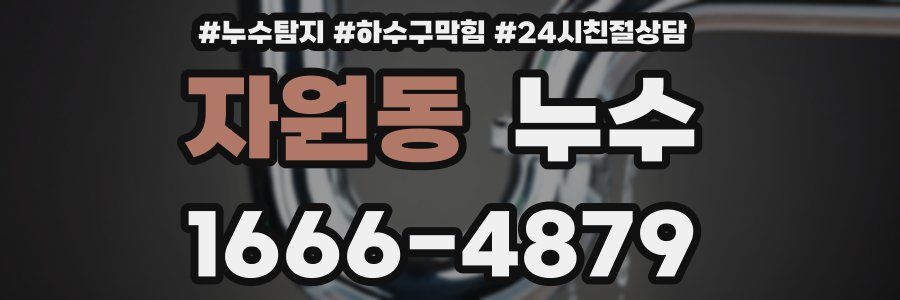 자원동 누수